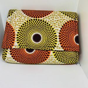 Handmade African Print Colorful Clutch bag